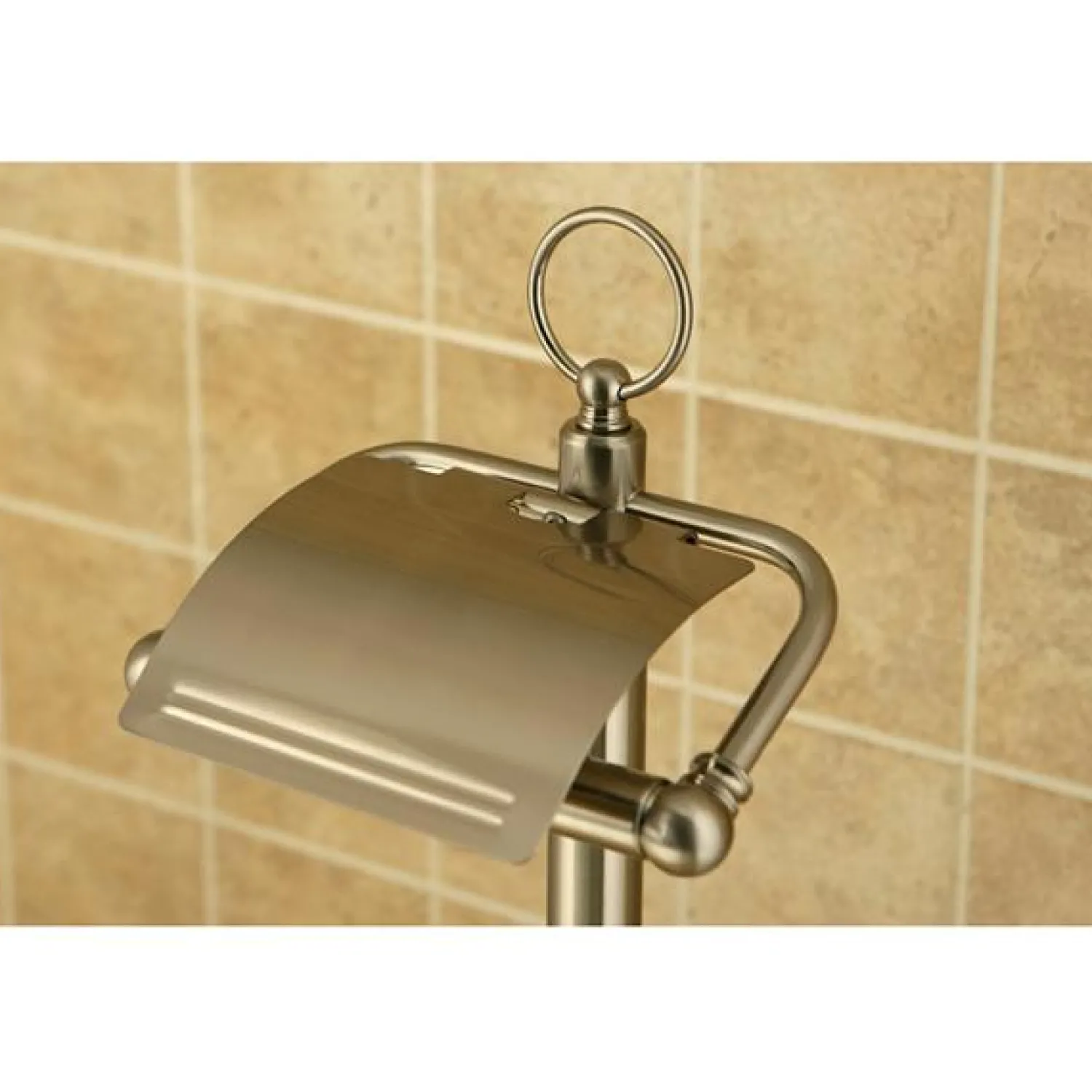 Online Vintage Pedestal Toilet Paper and Brush Holder Toilet Paper Holders