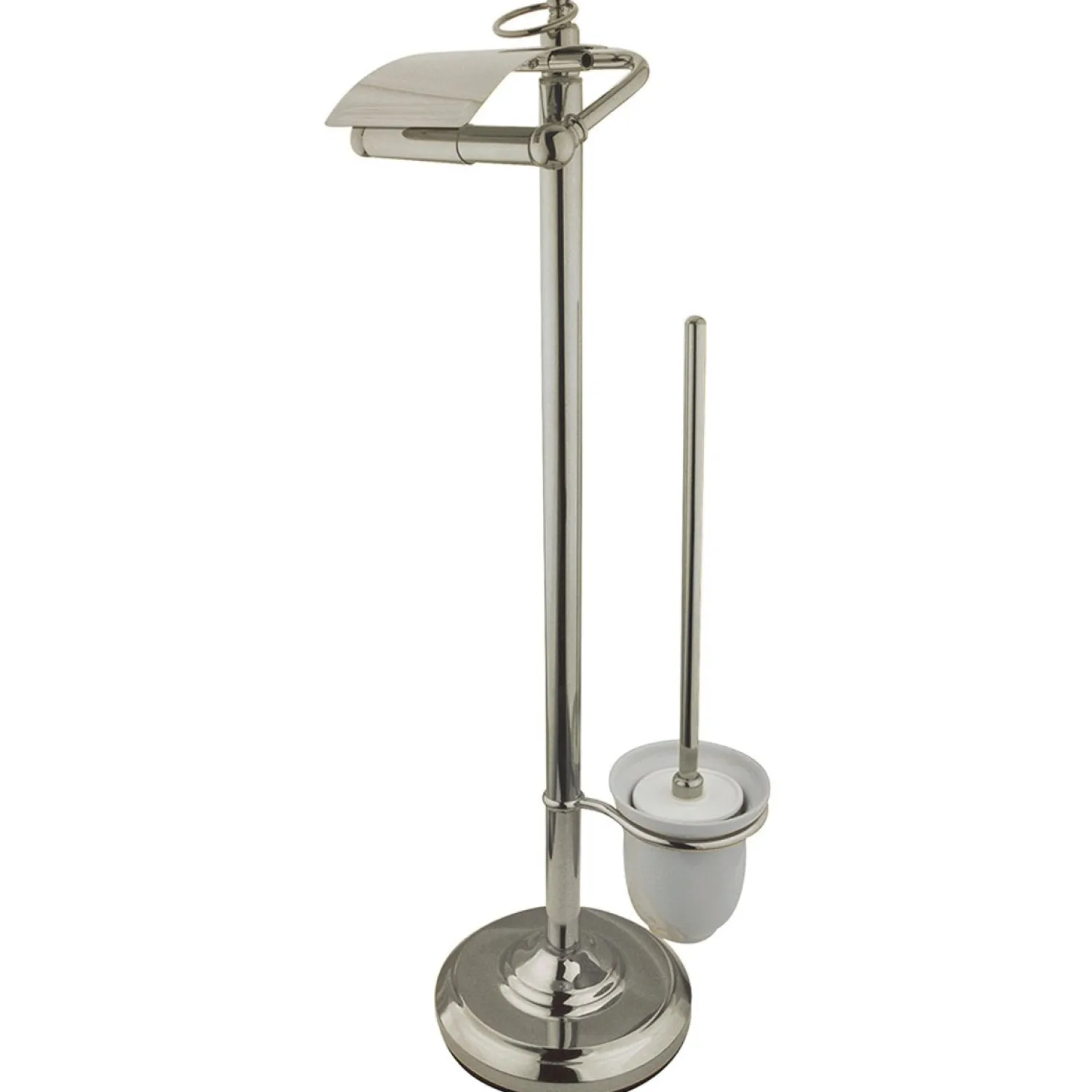 Online Vintage Pedestal Toilet Paper and Brush Holder Toilet Paper Holders