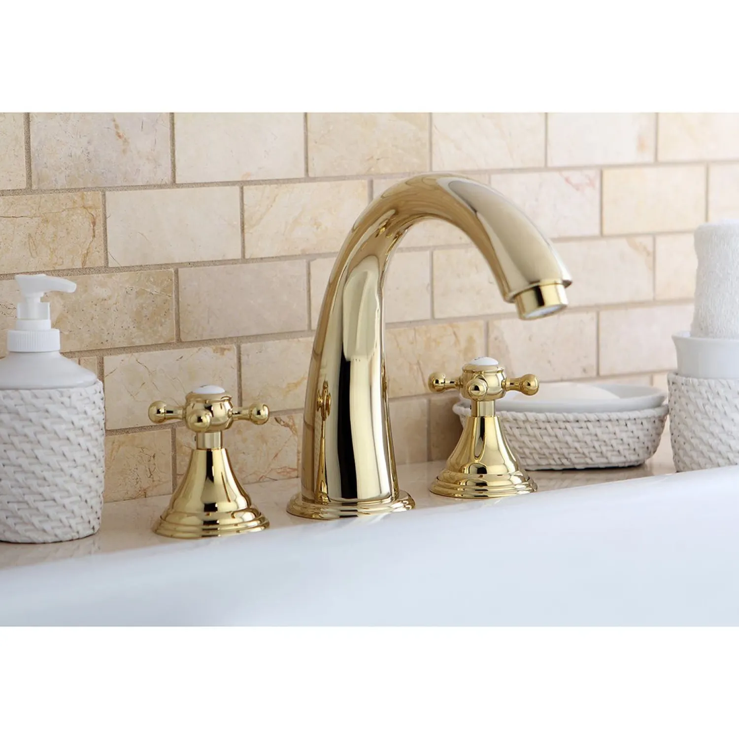Discount Vintage Roman 8.44" x 8" x 7.13" Tub Faucet Tub Faucets