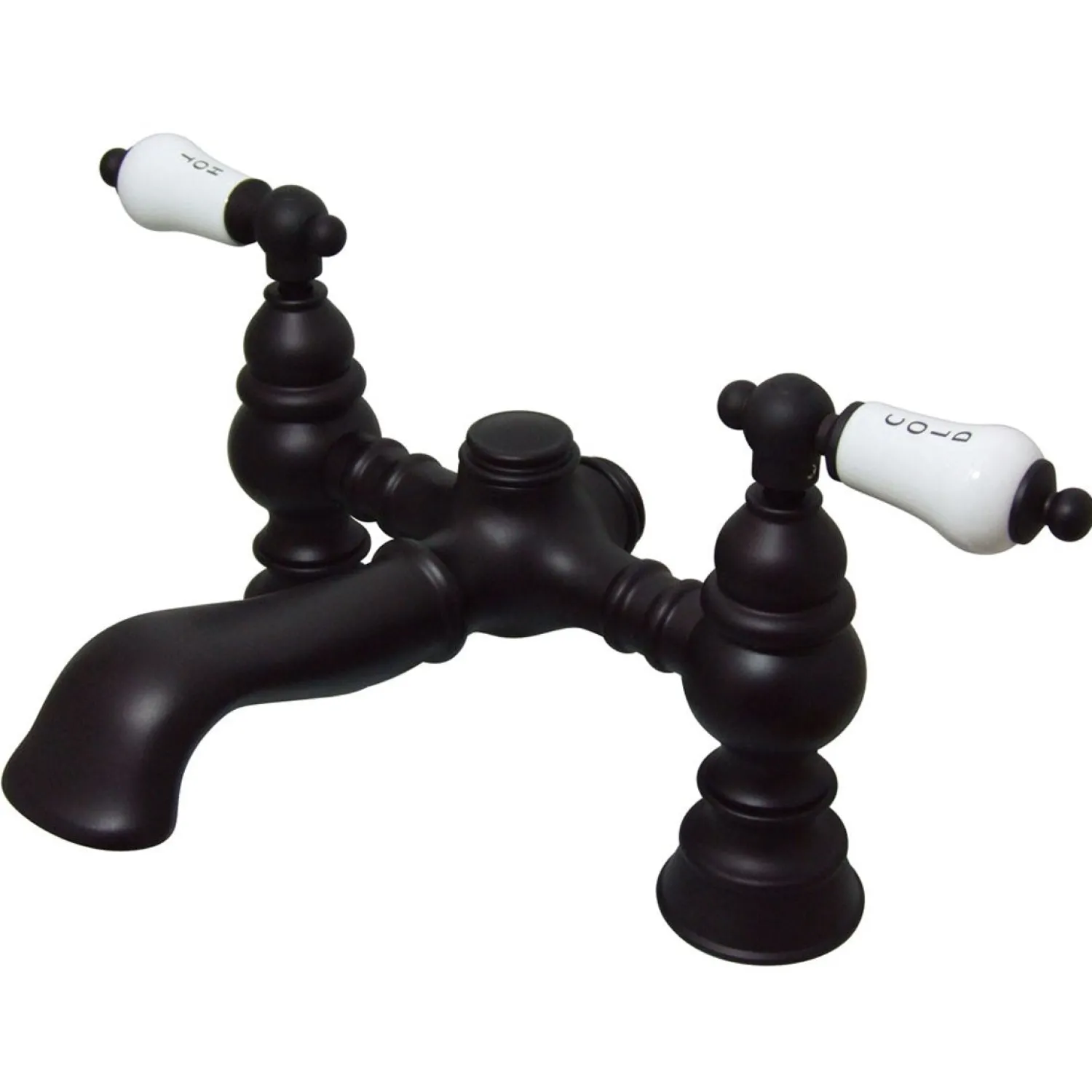 Clearance Vintage 7" Spread Deck Mount Clawfoot Tub Filler Tub Faucets