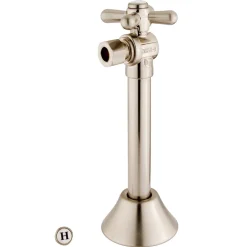 Vintage 1/2" Sweat, 3/8" OD Compression Angle Shut-off Valve with 5" Extension Toilet Parts