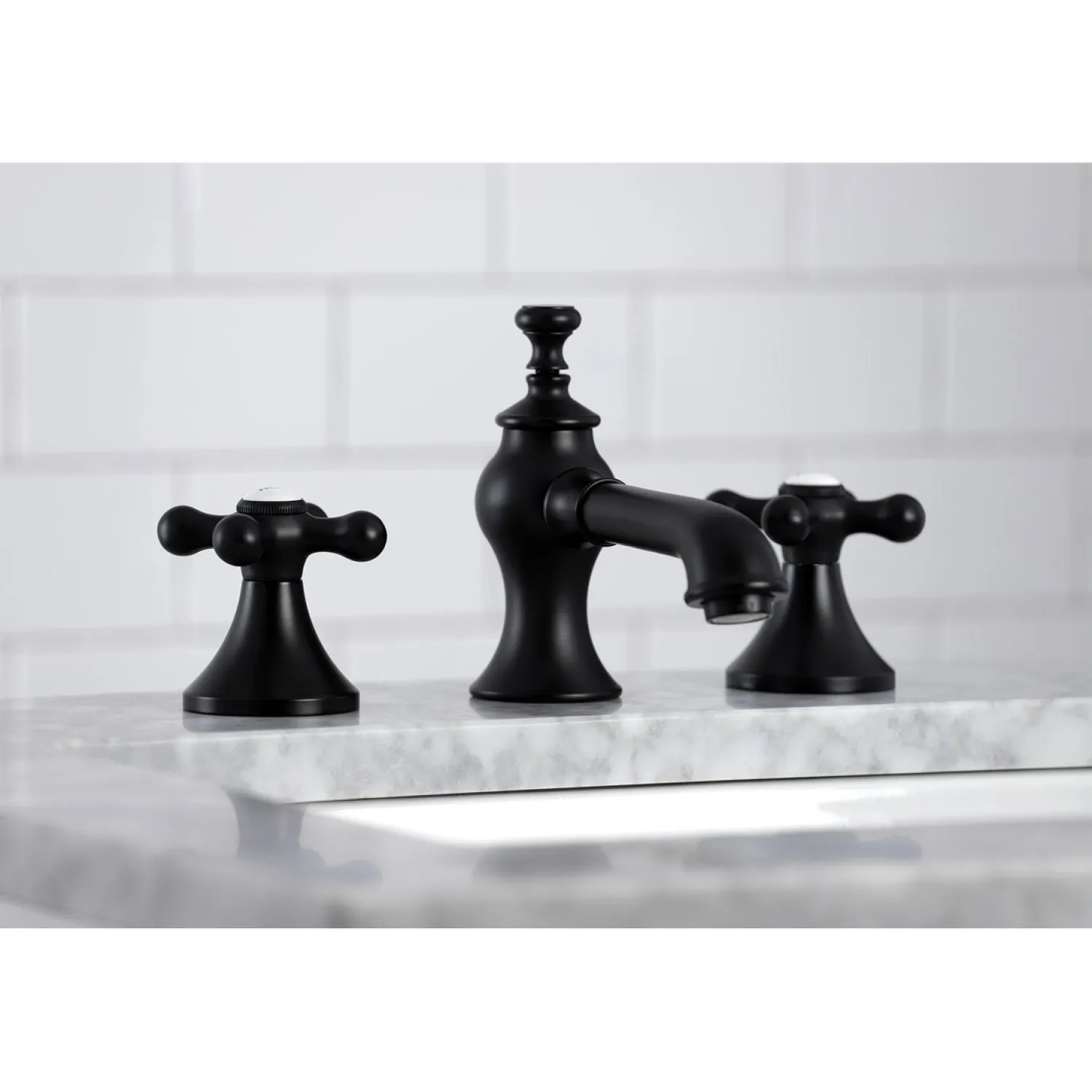 Sale Vintage Three-Hole 8-Inch Widespread Bathroom Faucet 8" Widespread