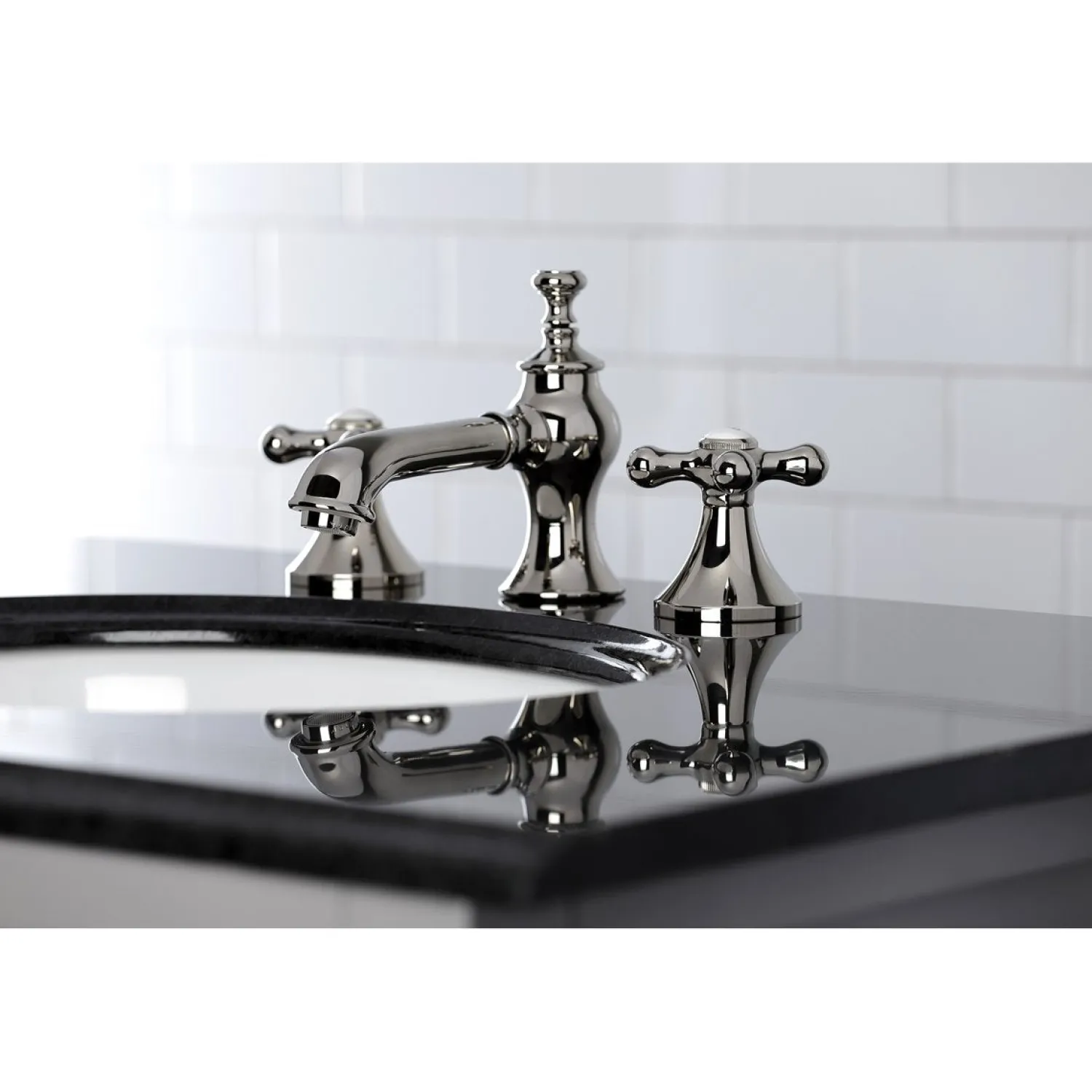 Sale Vintage Three-Hole 8-Inch Widespread Bathroom Faucet 8" Widespread