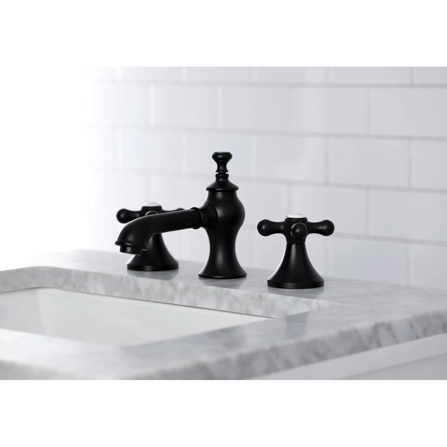 Sale Vintage Three-Hole 8-Inch Widespread Bathroom Faucet 8" Widespread