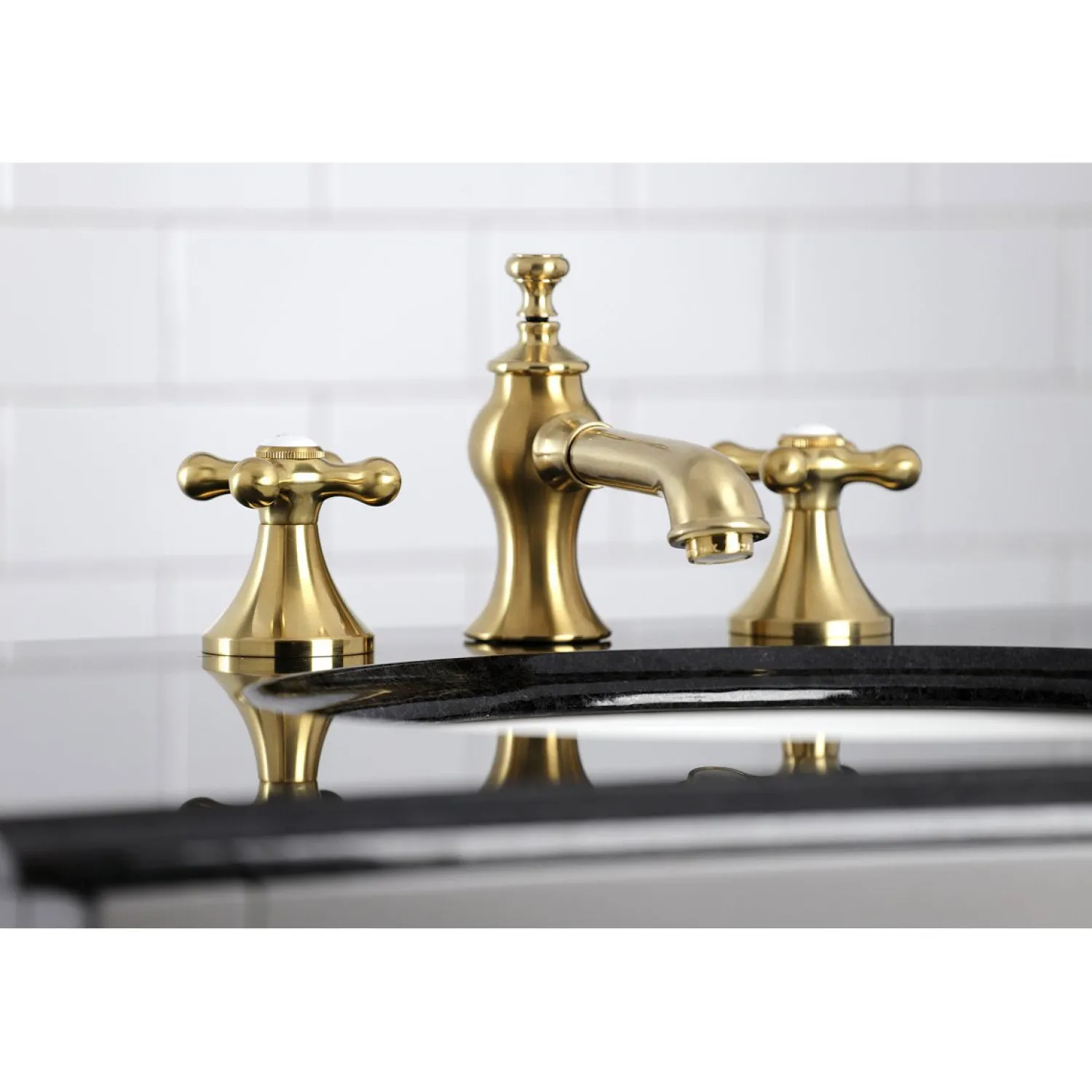 Sale Vintage Three-Hole 8-Inch Widespread Bathroom Faucet 8" Widespread