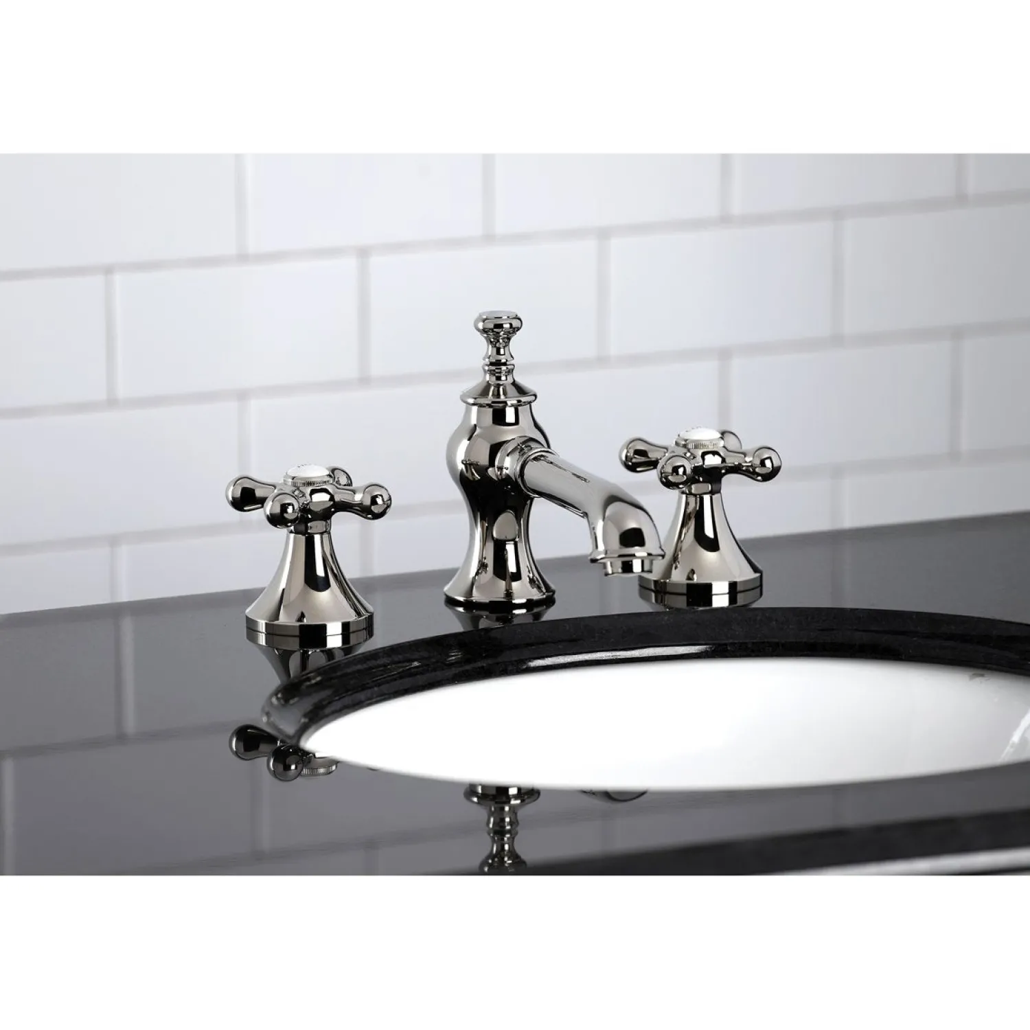 Sale Vintage Three-Hole 8-Inch Widespread Bathroom Faucet 8" Widespread