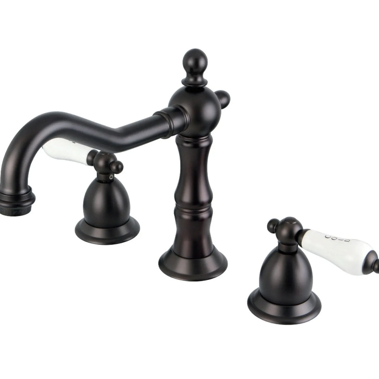 Outlet Vintage 8 to 16-Inch Widespread Three-Hole Bathroom Faucet 8" Widespread