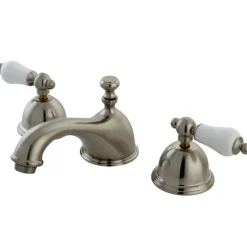 Clearance Vintage 8 to 16-Inch Widespread Deck Mount Bathroom Faucet 8" Widespread