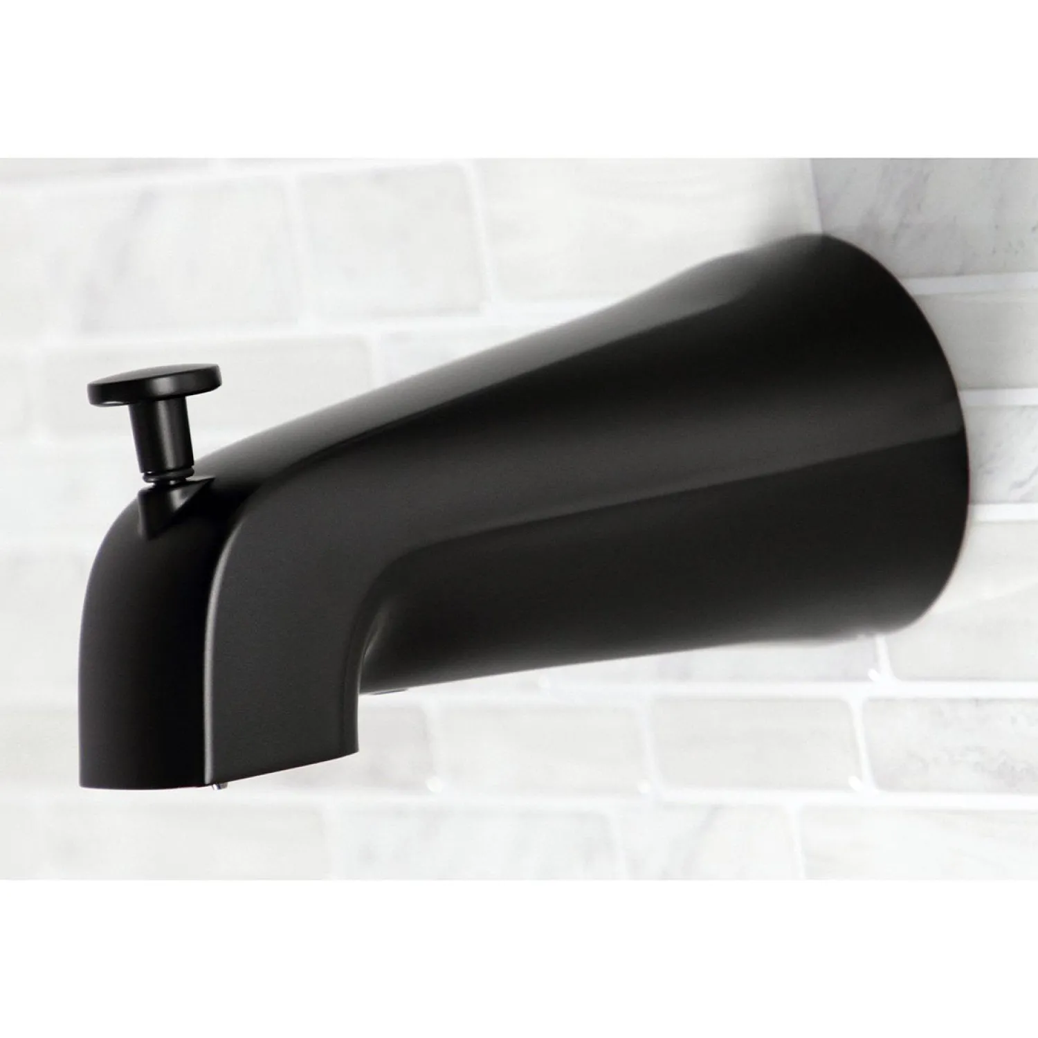 Outlet Vintage Tub and Shower Faucet in Matte Black Tub & Shower Sets