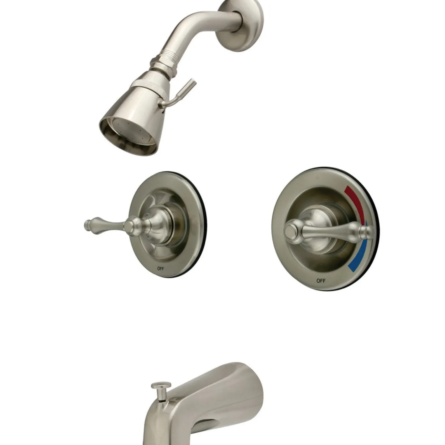 Clearance Vintage Tub and Shower Faucet with Two Handle Tub & Shower Sets