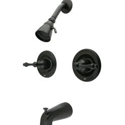 Clearance Vintage Tub and Shower Faucet with Two Handle Tub & Shower Sets