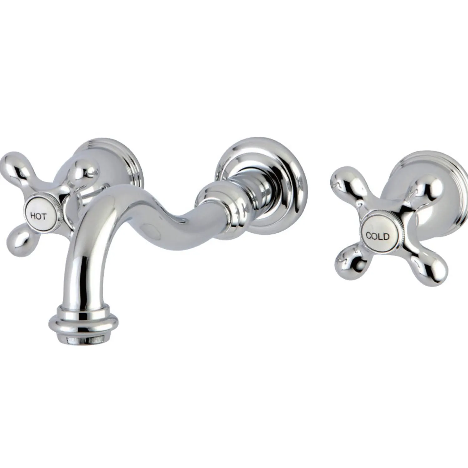 Sale Vintage Two-Handle Wall Mount Bathroom Faucet Wall Mount