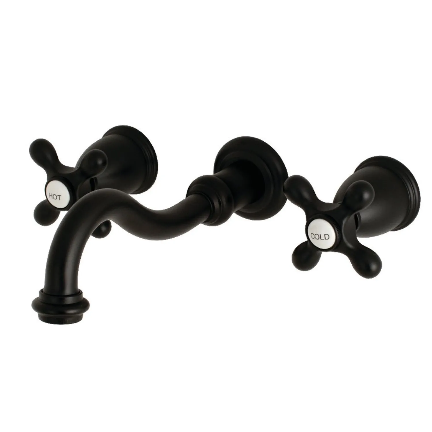 Sale Vintage Two-Handle Wall Mount Bathroom Faucet Wall Mount