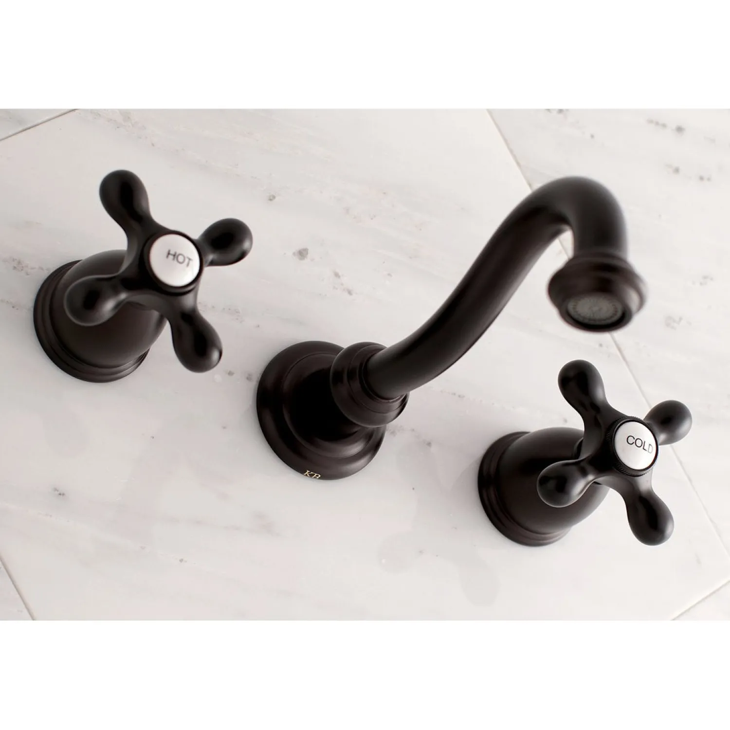 Sale Vintage Two-Handle Wall Mount Bathroom Faucet Wall Mount