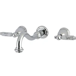 Sale Vintage Wall Mount Two-Handle Bathroom Faucet Wall Mount