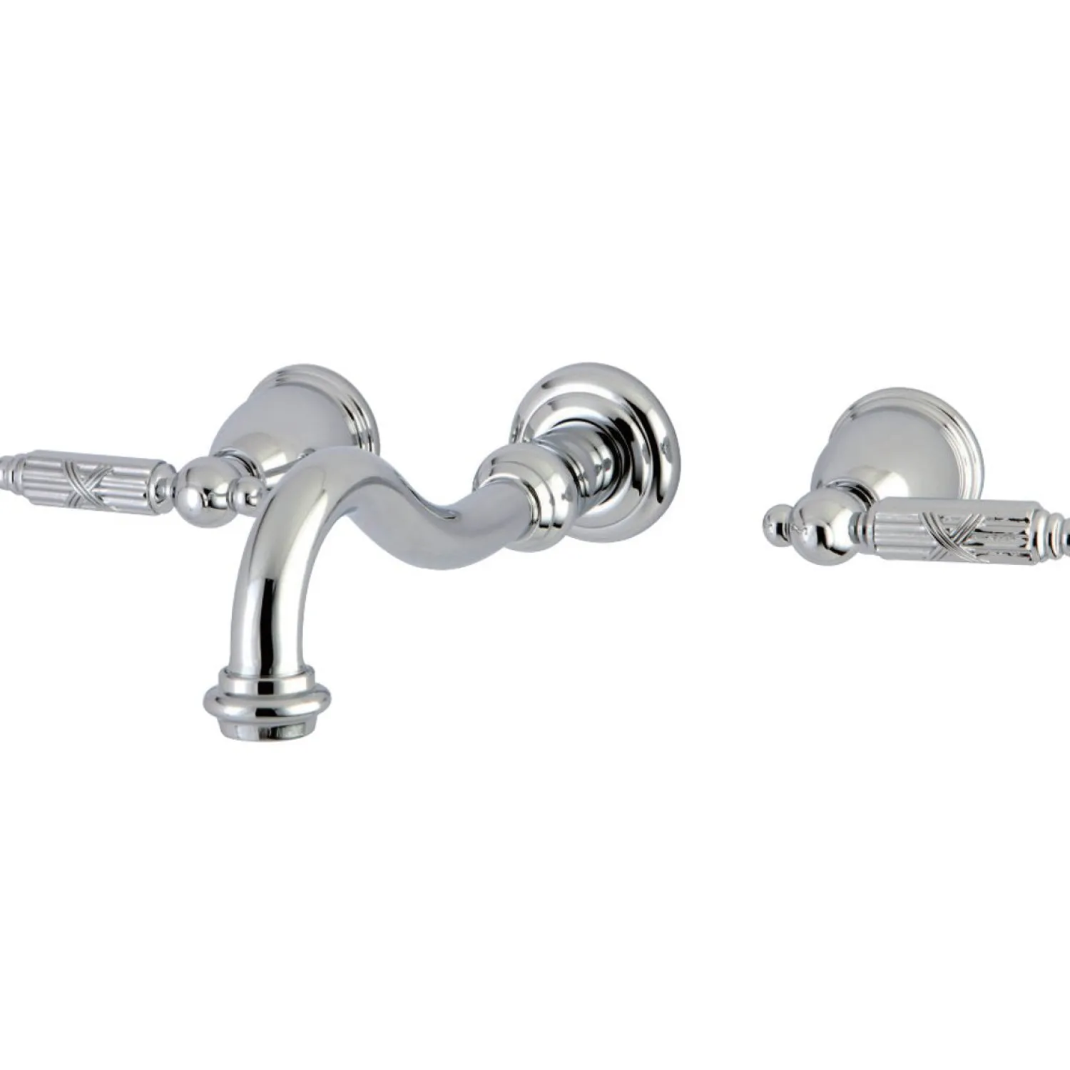 Sale Vintage Wall Mount Two-Handle Bathroom Faucet Wall Mount