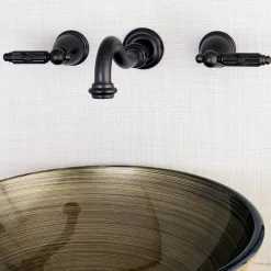 Sale Vintage Wall Mount Two-Handle Bathroom Faucet Wall Mount