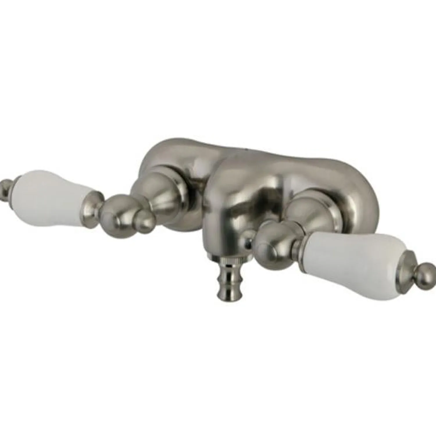 Outlet Vintage Wall Mount Clawfoot 3-3/8" Tub Filler Tub Faucets
