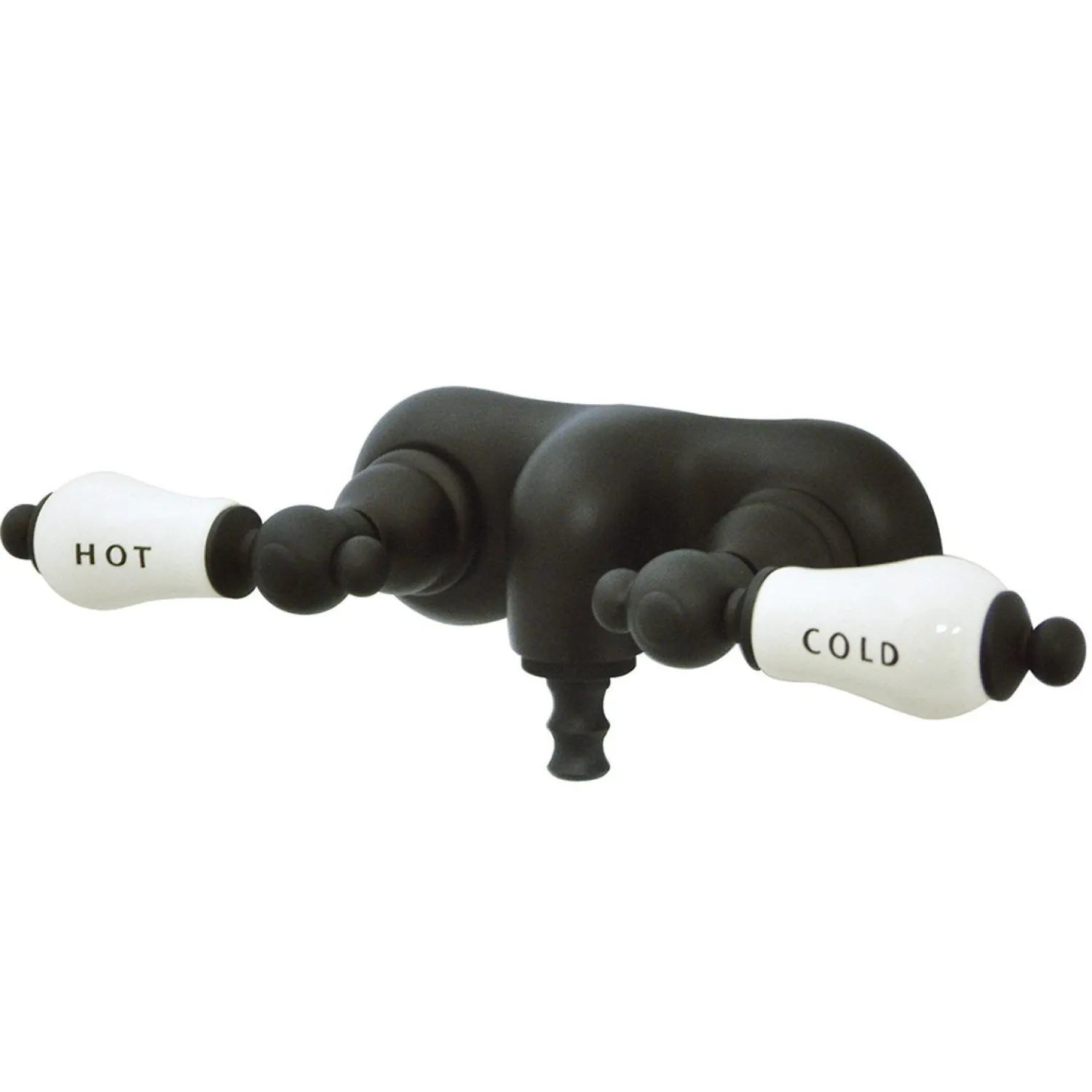 Discount Vintage Wall Mount Clawfoot Tub Filler with 3-3/8" Centers Tub Faucets