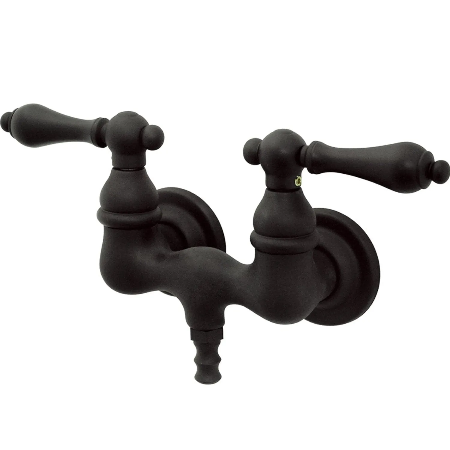 New Vintage Wall Mount 3-3/8" Clawfoot Tub Filler Tub Faucets