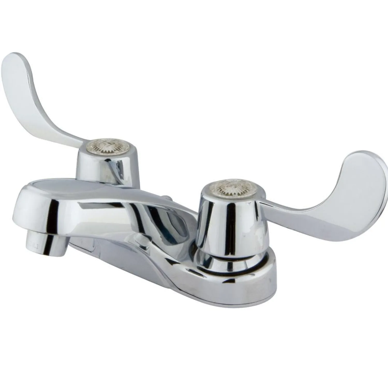 Clearance Vista Handle 4" Centerset Lavatory Faucet with Grid Strainer 4" Center Set