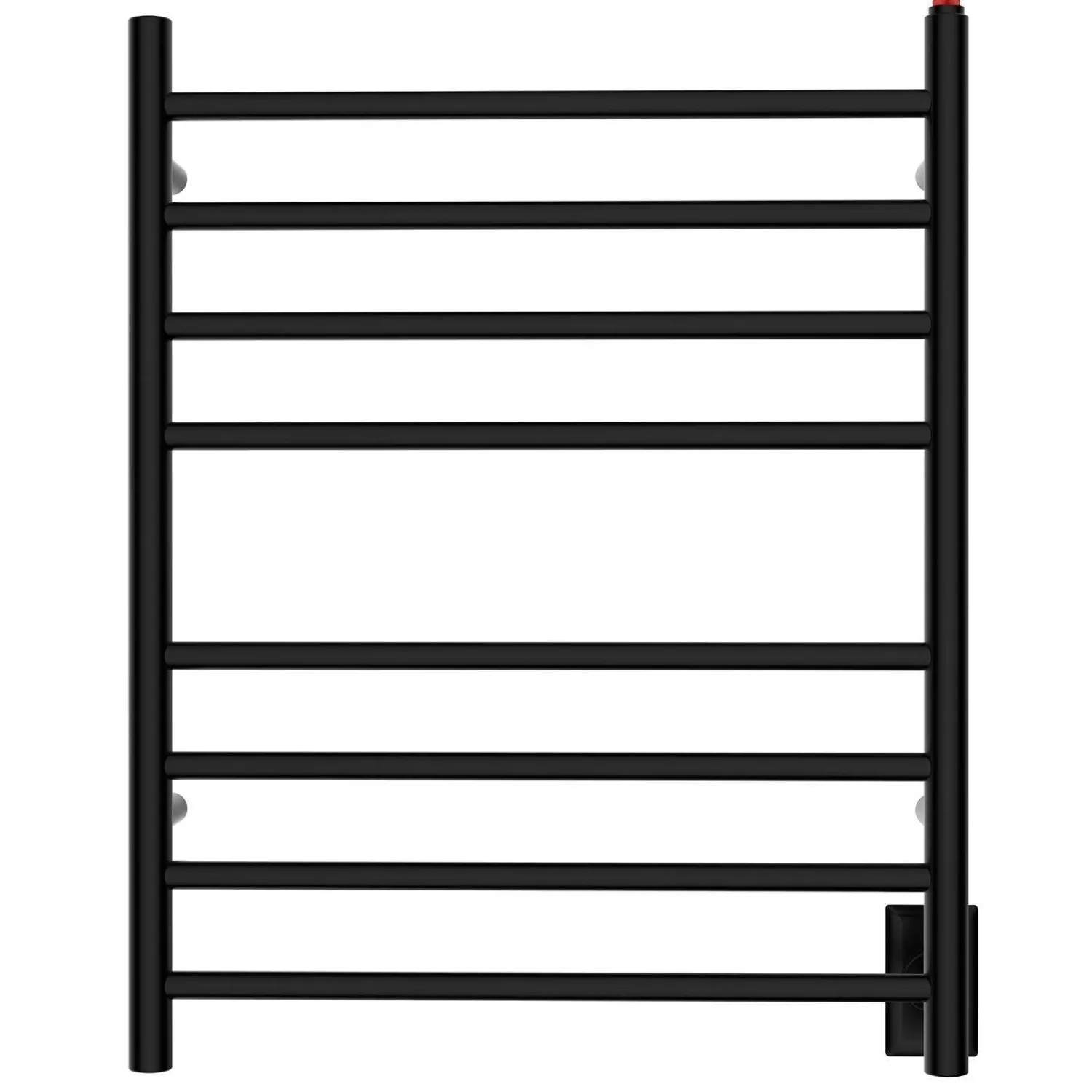 New Wall Mount Hardwired or Plug-In Towel Warmer in Matte Black Towel Warmers|Towel Warmers