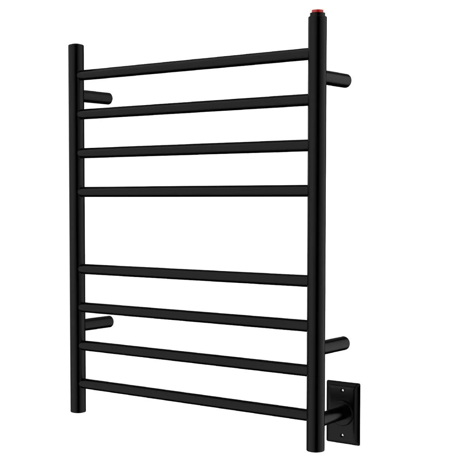 New Wall Mount Hardwired or Plug-In Towel Warmer in Matte Black Towel Warmers|Towel Warmers