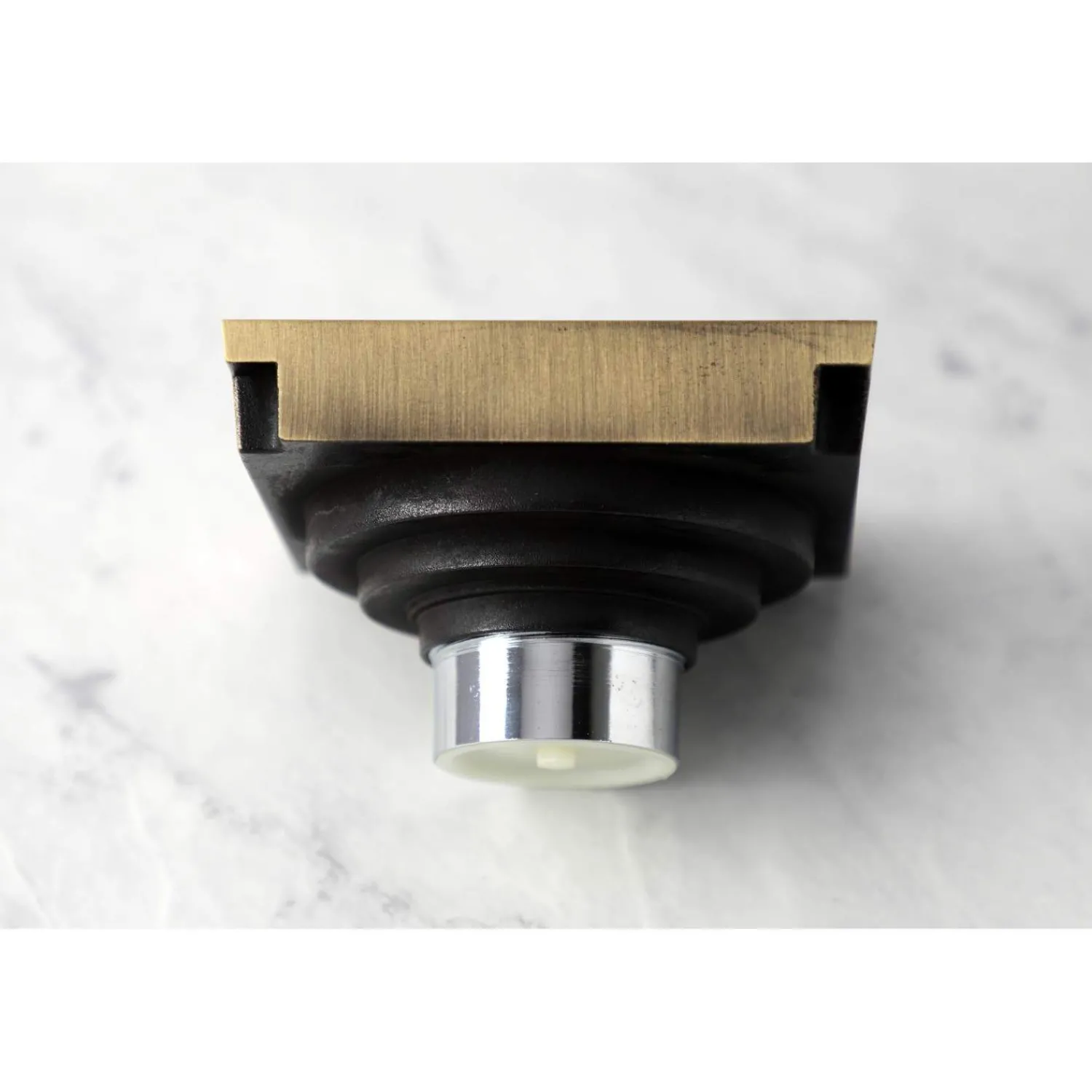 Sale Watercourse Scroll 4" Square Grid Shower Drain Shower Drains