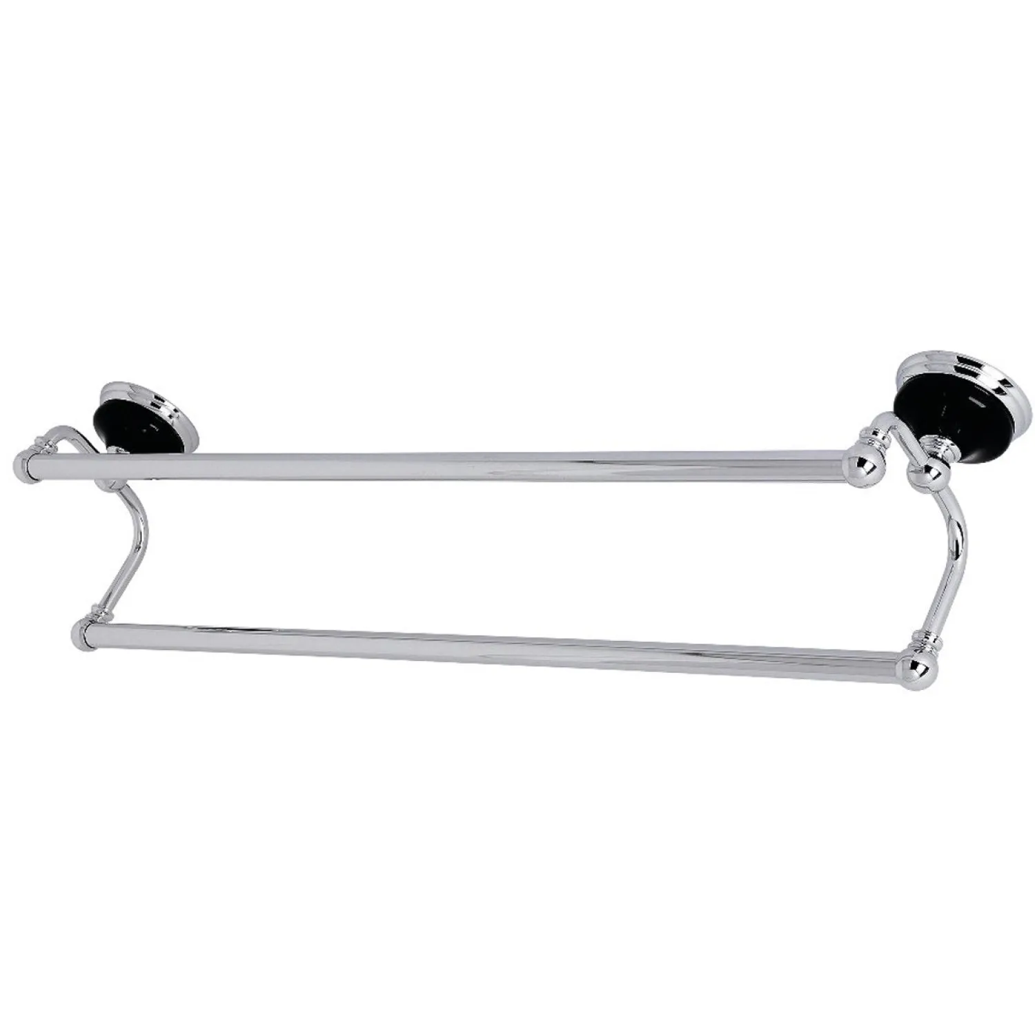 Water Onyx 24-Inch Dual Towel Bar Towel Bars