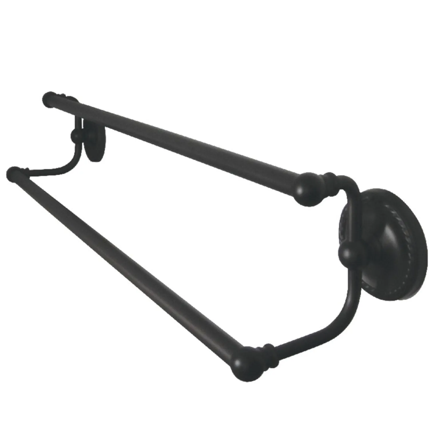 New Water Onyx 18-Inch Dual Towel Bar Towel Bars