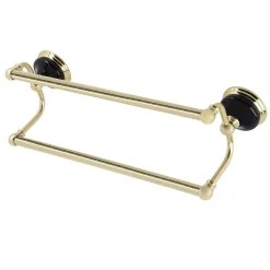 New Water Onyx 18-Inch Dual Towel Bar Towel Bars
