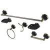 Water Onyx 6-Piece Bathroom Accessory Set Accessory Packages