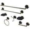 Water Onyx 7-Piece Bathroom Accessory Set Accessory Packages
