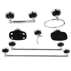 Water Onyx 7-Piece Bathroom Accessory Set Accessory Packages