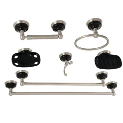 Water Onyx 7-Piece Bathroom Accessory Set Accessory Packages
