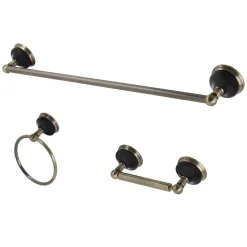 Sale Water Onyx 3-Piece 26.75" Bathroom Accessory Set Accessory Packages