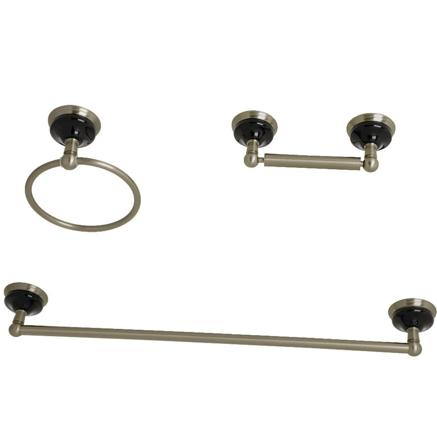 Sale Water Onyx 3-Piece 26.75" Bathroom Accessory Set Accessory Packages