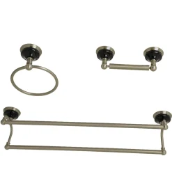 Best Water Onyx 3-Piece Bathroom Accessory Set Accessory Packages