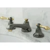 Best Water Onyx 8" to 16" Widespread Three Hole Lavatory Faucet with Brass Pop-up Drain 8" Widespread