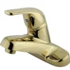 Best Water Saving Chatham Centerset Lavatory Faucet with Single Lever Handles 4" Center Set