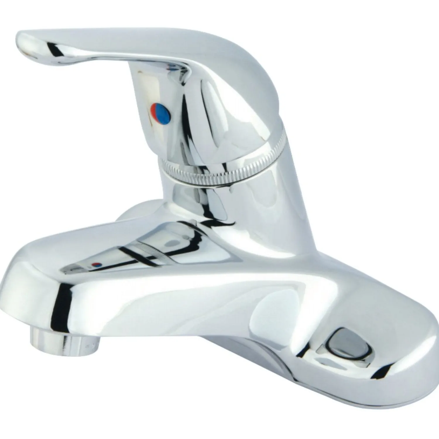Best Water Saving Chatham Centerset Lavatory Faucet with Single Lever Handles 4" Center Set
