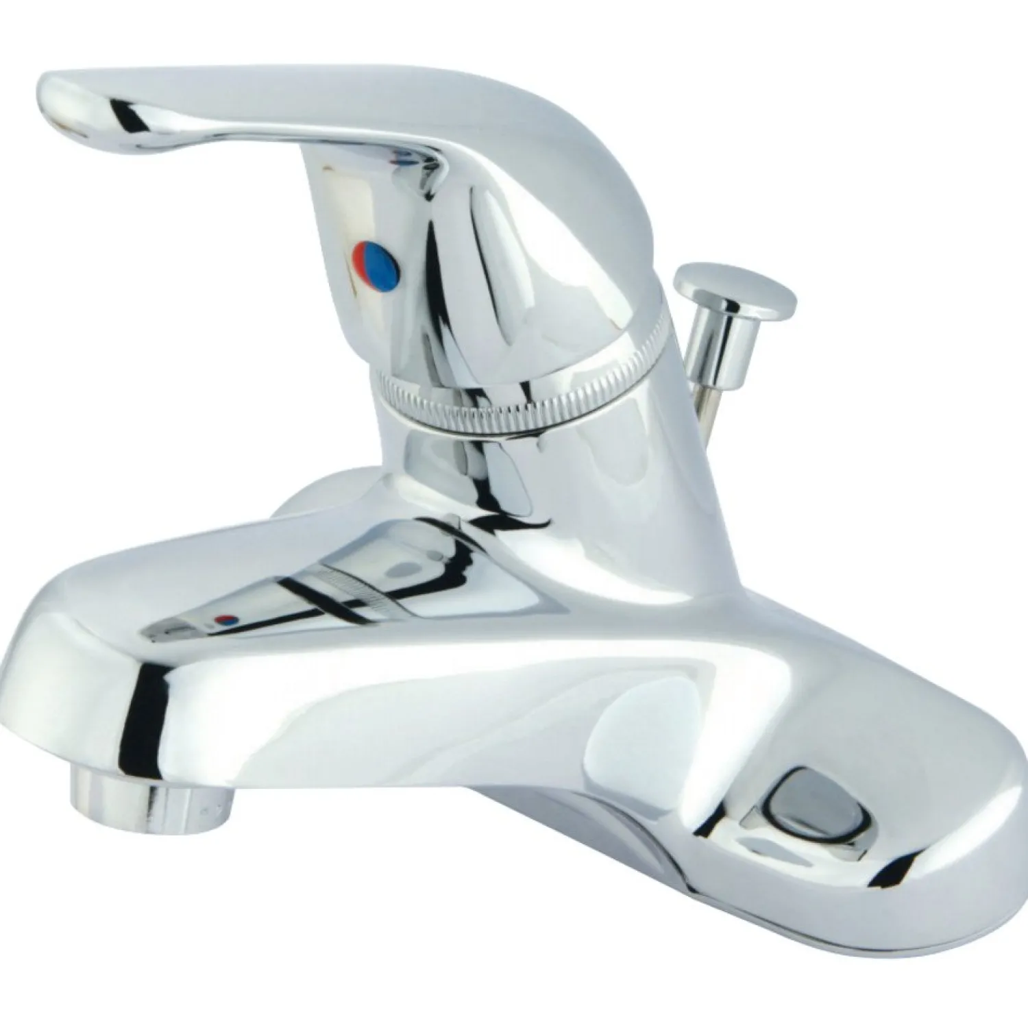 Best Water Saving Chatham Centerset Lavatory Faucet with Single Lever Handle and ABS Pop-up 4" Center Set
