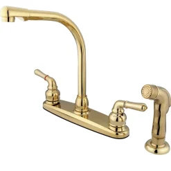 Best Water Saving Magellan Centerset Kitchen Faucet with Matching Side Sprayer Faucets With Side Spray