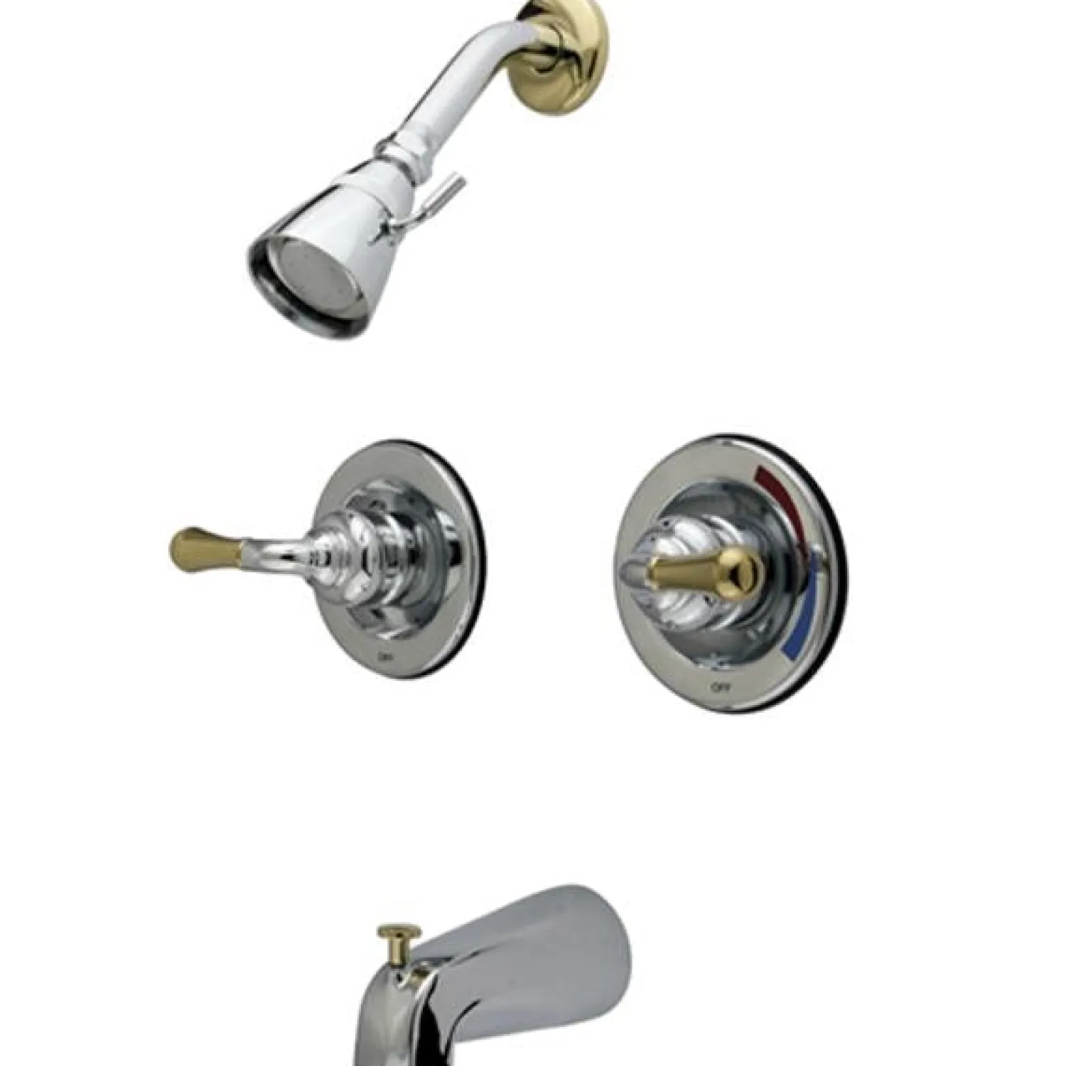 Clearance Water Saving Magellan Tub and Shower Faucet with Pressure Balanced Valve Tub & Shower Sets
