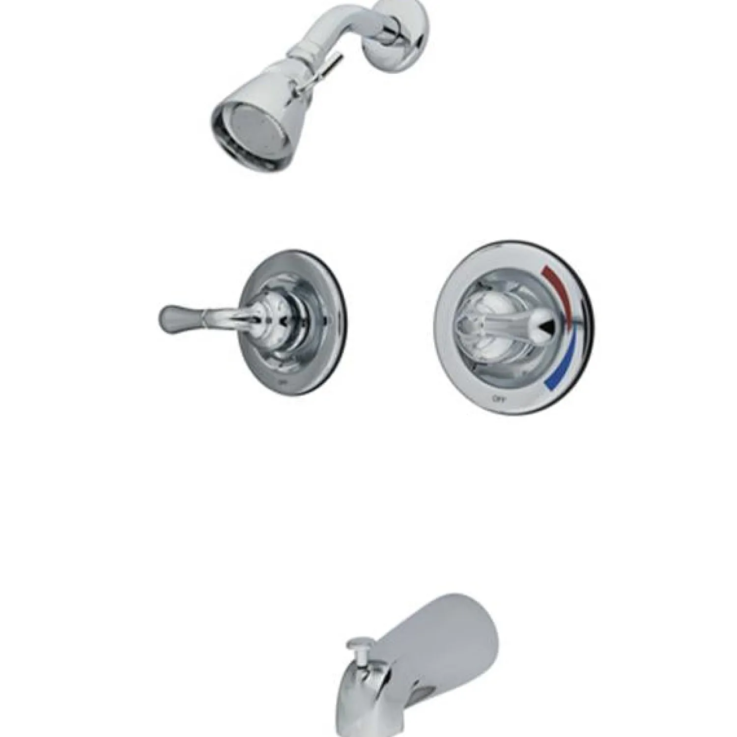 Clearance Water Saving Magellan Tub and Shower Faucet with Pressure Balanced Valve Tub & Shower Sets
