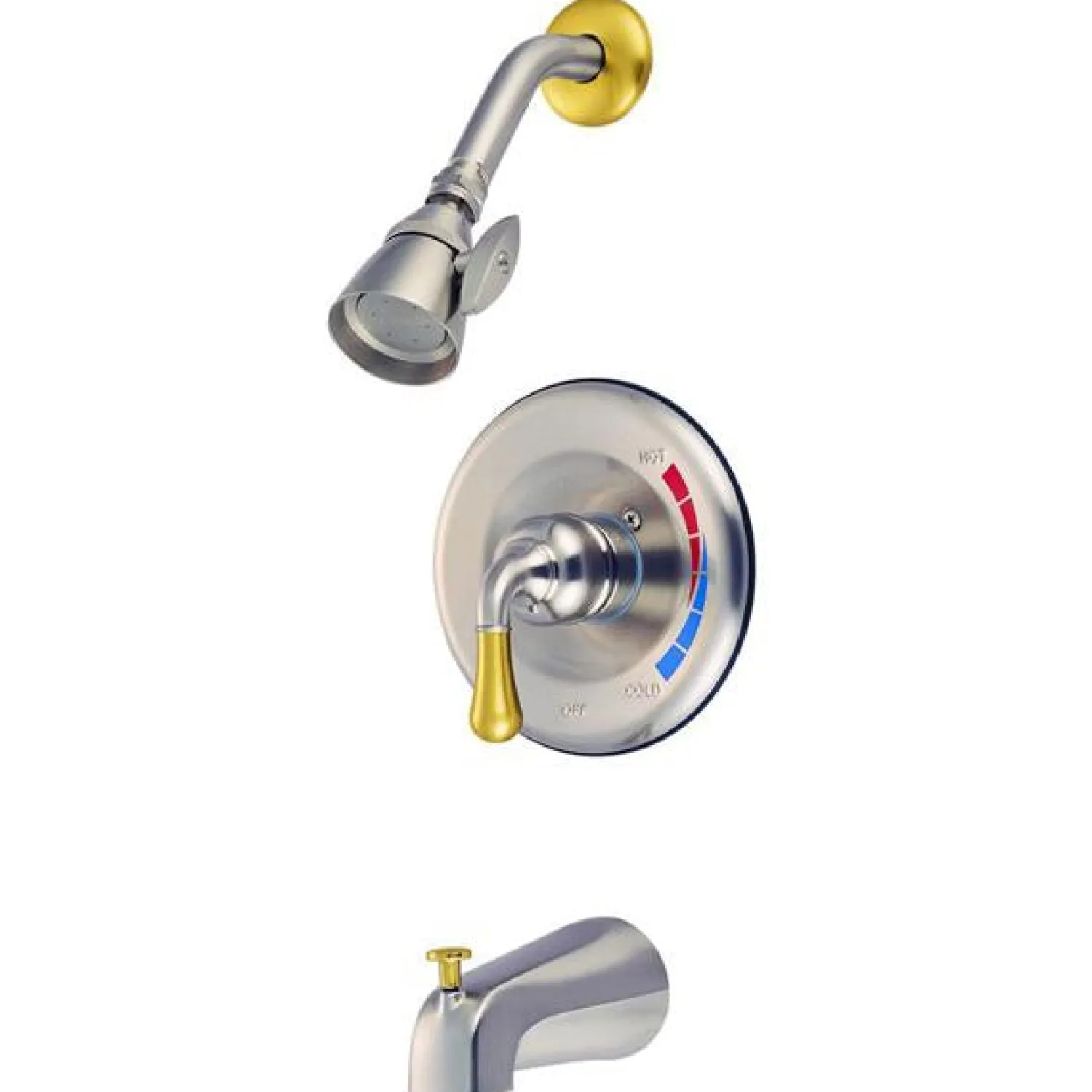 Sale Water Saving Magellan Tub and Shower Faucet with Water Savings Showerhead Tub & Shower Sets