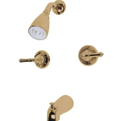 Water Saving Magellan 2-Handle Tub and Shower Faucet with Water Savings Showerhead Tub & Shower Sets