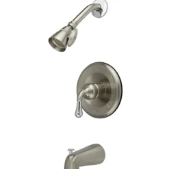 Outlet Water Saving Magellan Single Handle Lever Tub and Shower Faucet with 1.5GPM Showerhead Tub & Shower Sets
