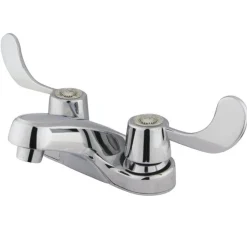 Clearance Water Saving Vista Centerset Lavatory Faucet with Blade Handles 4" Center Set