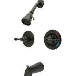 Clearance Water Saving Vintage Tub and Shower Faucet with Pressure Balanced Valve Tub & Shower Sets